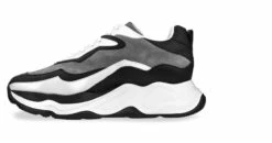 Giant Shark - Elevator Sneakers In Mix Of Leathers From 2.4 To 4.3 Inches -Deals Guidomaggi Store elevator chunky sneakers 14