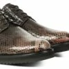 Kempt - Elevator Shoes In Python Leather From 2.4 To 3.1 Inches -Deals Guidomaggi Store elevator dress shoes 1 3 21