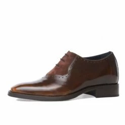 Trento - Elevator Shoes In Mix Of Leathers From 2.4 To 3.1 Inches -Deals Guidomaggi Store elevator dress shoes 2