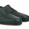Porto Alegre - Elevator Loafers In Pierced Leather Up To 2.6 Inches -Deals Guidomaggi Store elevator loafer 03 4