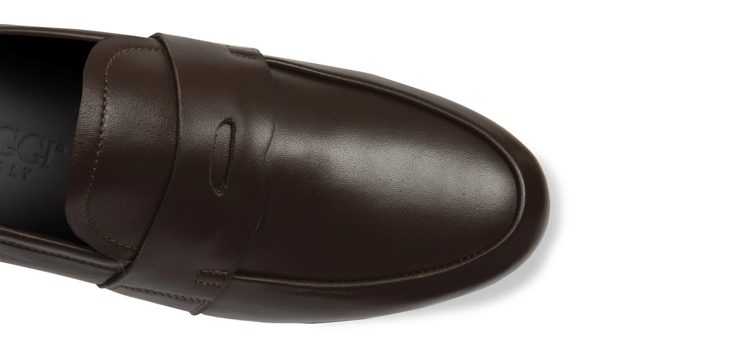 Faro - Elevator Loafers In Full Grain Leather Up To 6 Cm 7 Faro - Elevator Loafers In Full Grain Leather Up To 6 Cm - Image 5