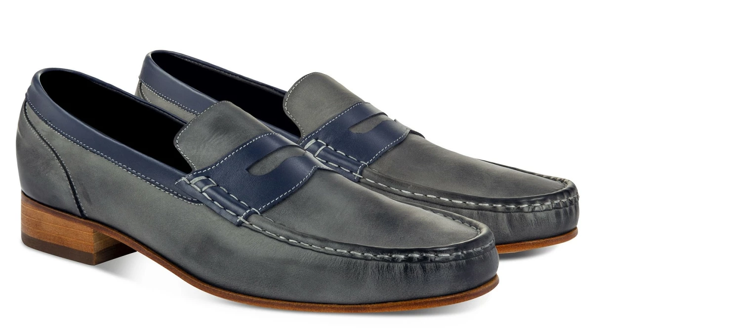 Procida - Elevator Loafers In Full Grain Leather Up To 2.6 Inches 3 Procida - Elevator Loafers In Full Grain Leather Up To 2.6 Inches