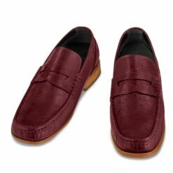 Fucecchio - ELEVATOR LOAFERS IN TUSCAN NAPPA LEATHER UP TO 2.4 INCHES