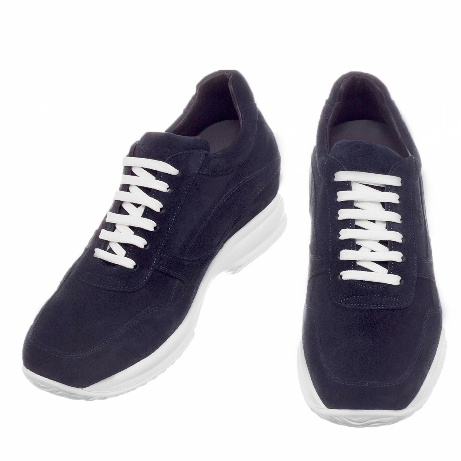 Malaga - Elevator Sneakers In Full Grain Leather From 2.4 To 4 Inches 4 Malaga - Elevator Sneakers In Full Grain Leather From 2.4 To 4 Inches - Image 2