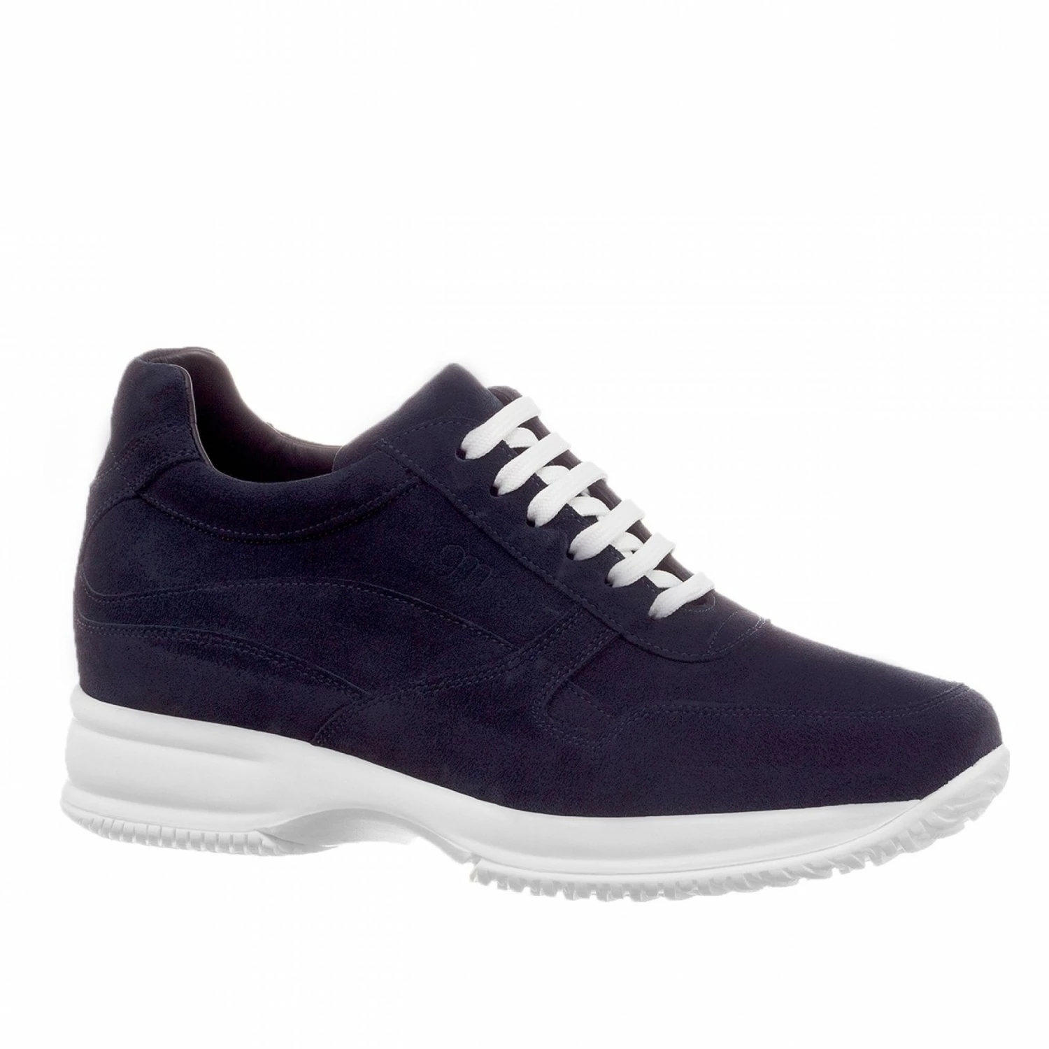 Malaga - Elevator Sneakers In Full Grain Leather From 2.4 To 4 Inches 5 Malaga - Elevator Sneakers In Full Grain Leather From 2.4 To 4 Inches - Image 3