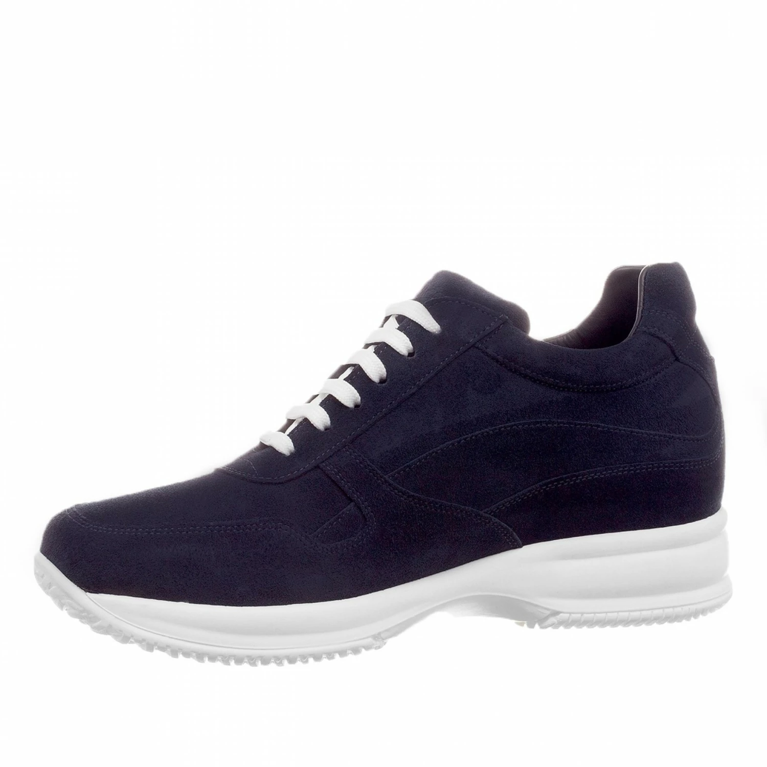 Malaga - Elevator Sneakers In Full Grain Leather From 2.4 To 4 Inches 6 Malaga - Elevator Sneakers In Full Grain Leather From 2.4 To 4 Inches - Image 4