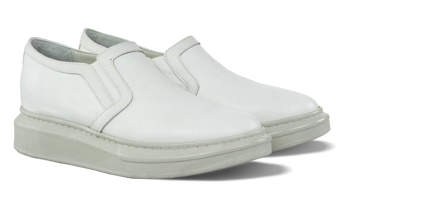 Kyrenia - ELEVATOR LOAFERS IN LEATHER/FABRIC UP TO 6 CM 3 Kyrenia - ELEVATOR LOAFERS IN LEATHER/FABRIC UP TO 6 CM