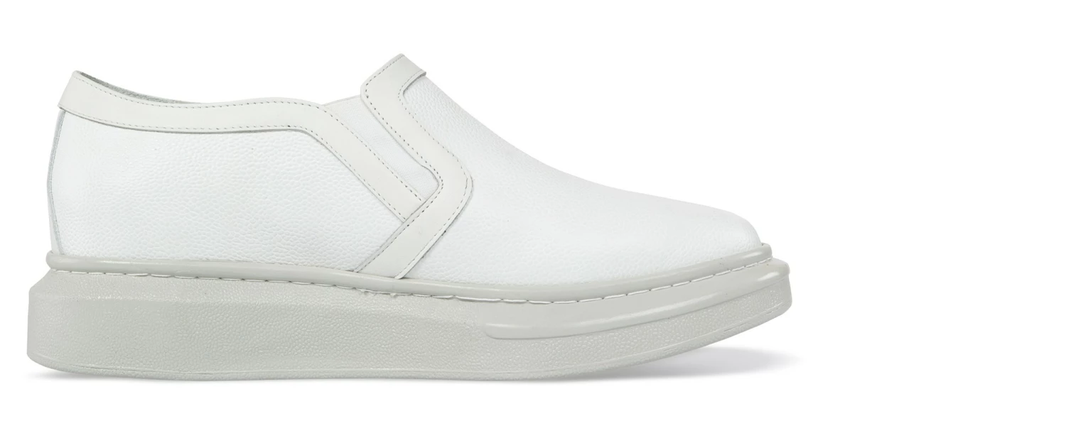 Kyrenia - ELEVATOR LOAFERS IN LEATHER/FABRIC UP TO 6 CM 4 Kyrenia - ELEVATOR LOAFERS IN LEATHER/FABRIC UP TO 6 CM - Image 2