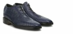 Agadir - Elevator Shoes In Crocodile Leather Up To 6 Cm