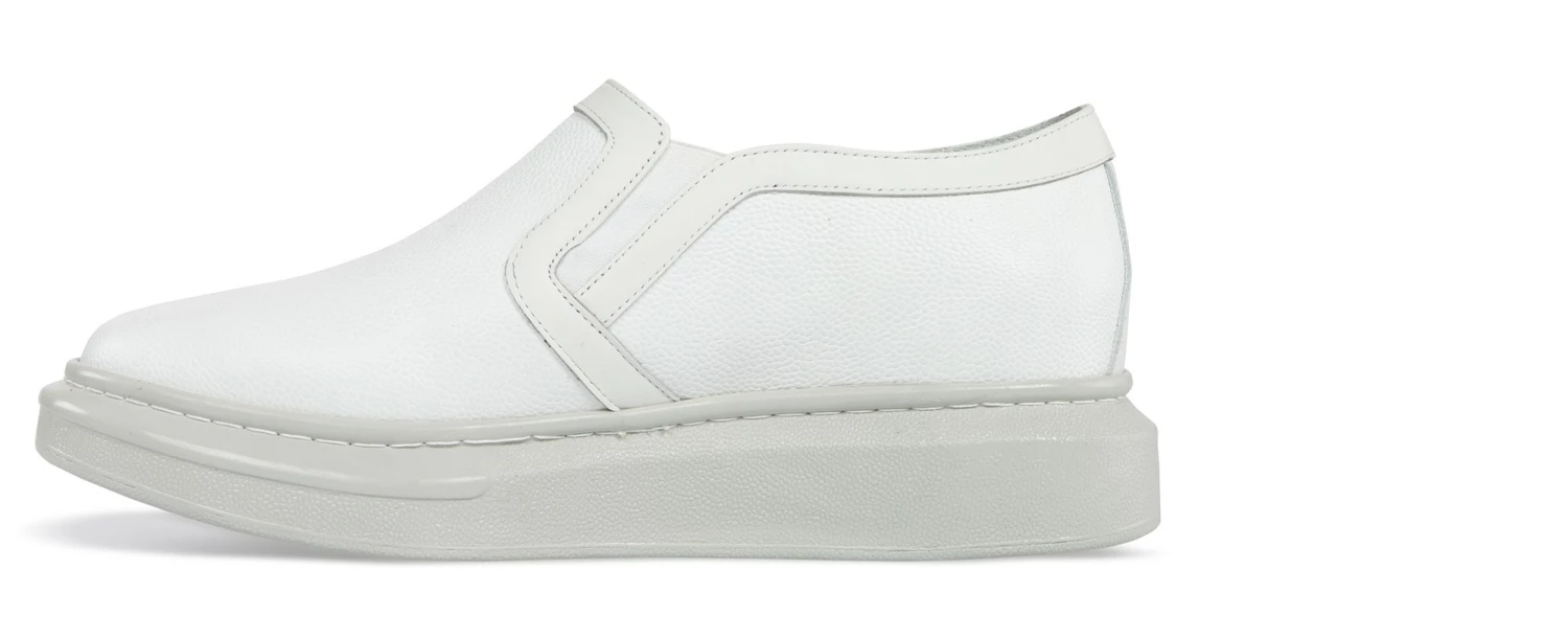 Kyrenia - ELEVATOR LOAFERS IN LEATHER/FABRIC UP TO 6 CM 5 Kyrenia - ELEVATOR LOAFERS IN LEATHER/FABRIC UP TO 6 CM - Image 3