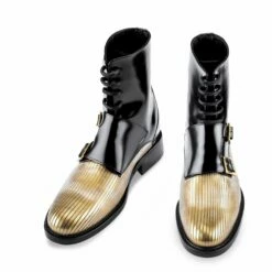 Frankfurt - Elevator Boots In Mix Of Leathers From 2.4 To 4 Inches