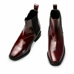 India - Elevator Boots In Full Grain Leather From 2.4 To 3.1 Inches