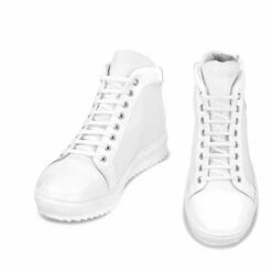 Wynwood - Elevator Sneakers In Mix Of Leathers From 2.4 To 3.1 Inches