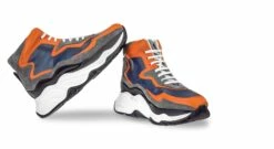 Giant Flamingo - Elevator Sneakers In Mix Of Leathers From 4 To 5 Inches -Deals Guidomaggi Store elevator shoes 169