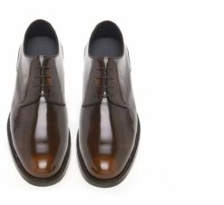 Ancona - Elevator Shoes In Brushed Leather From 2.4 To 3.1 Inches -Deals Guidomaggi Store elevator shoes 180