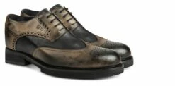 Chester - Elevator Shoes In Mix Of Leathers From 4 To 6 Inches