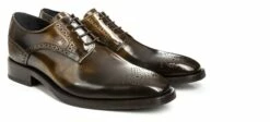 Pachuca - Elevator Shoes In Brushed Leather From 2.4 To 3.1 Inches
