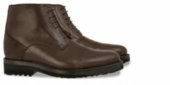 Dresden - Elevator Boots In Full Grain Leather From 2.4 To 3.1 Inches