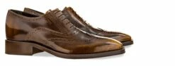 Carnegie Hill - Elevator Shoes In Brushed Leather From 2.4 To 3.1 Inches