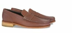Aberdeen - Elevator Loafers In Full Grain Leather Up To 6 Cm