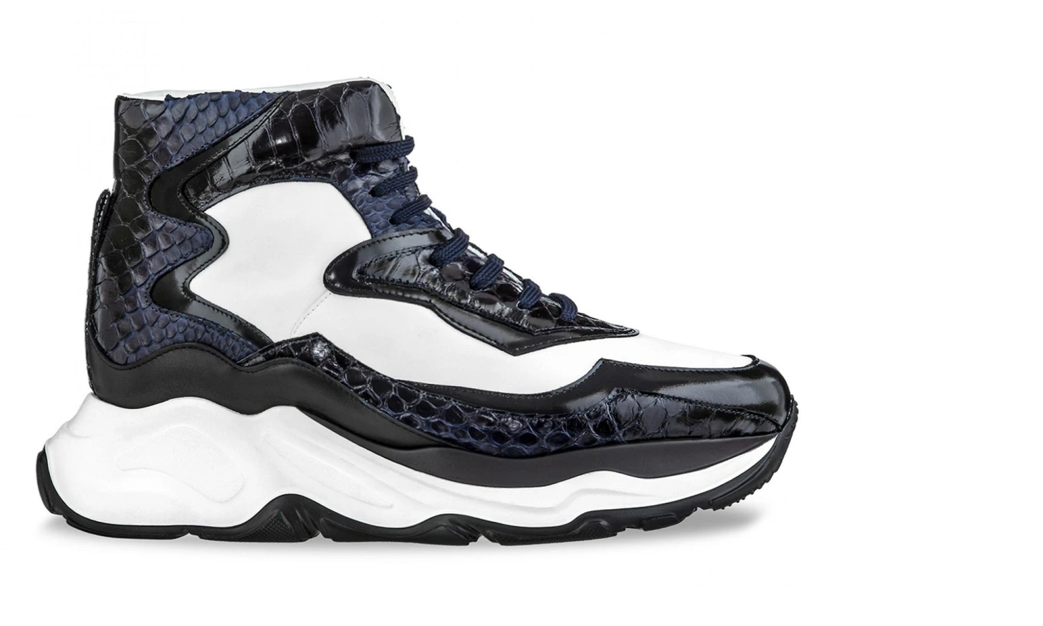 Giant Taipan - Elevator Sneakers In Mix Of Leathers From 2.4 To 5 Inches 4 Giant Taipan - Elevator Sneakers In Mix Of Leathers From 2.4 To 5 Inches - Image 2