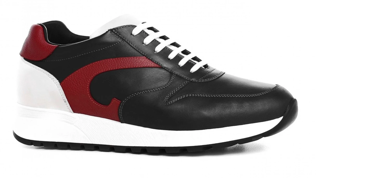 Fort Worth - Elevator Sneakers In Full Grain Leather From 2.4 To 3.1 Inches 4 Fort Worth - Elevator Sneakers In Full Grain Leather From 2.4 To 3.1 Inches - Image 2