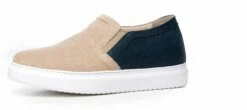 Otranto - Elevator Slip-Ons In Leather/fabric Mix Up To 2.6 Inches -Deals Guidomaggi Store elevator shoes 289