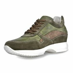 Singapore W - Elevator Sneakers In Suede Leather From 2.4 To 4 Inches 9 Singapore W - Elevator Sneakers In Suede Leather From 2.4 To 4 Inches -Deals Guidomaggi Store elevator shoes 2 30