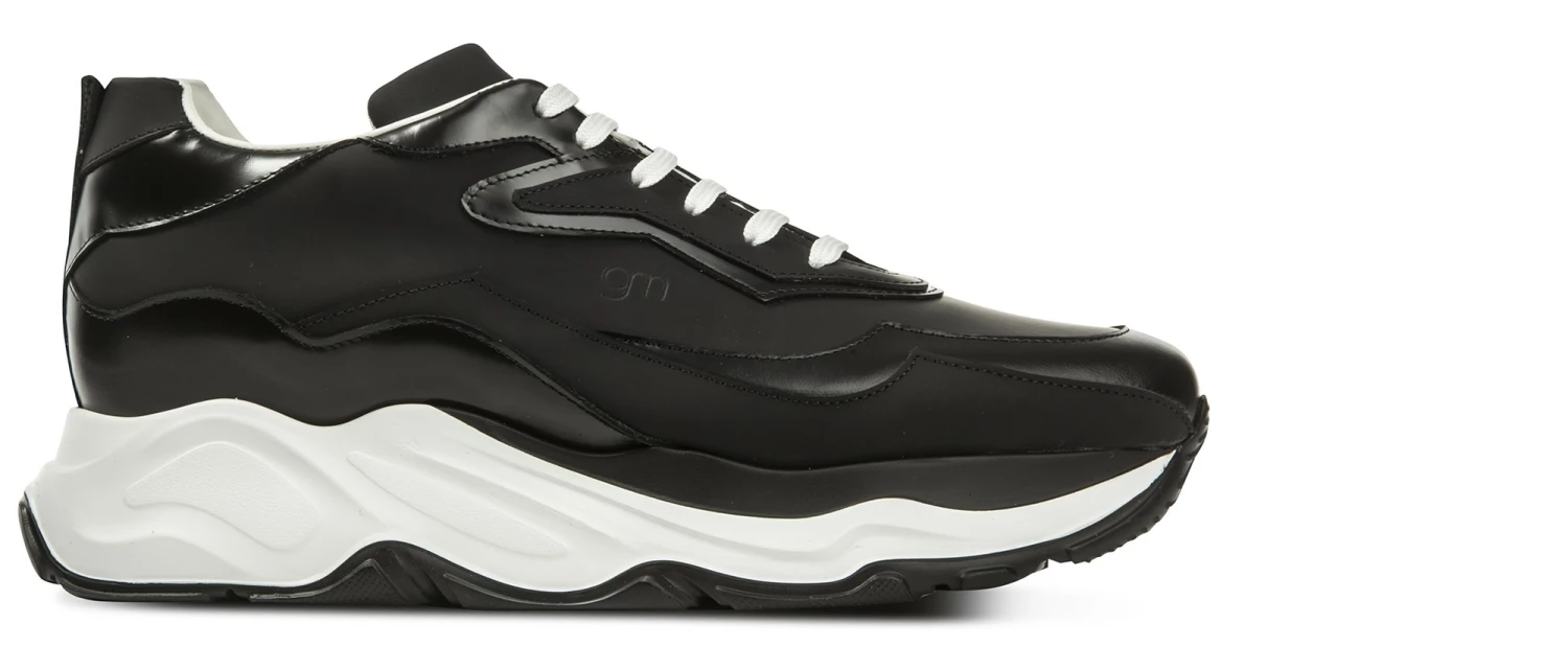 Giant Panther - Elevator Sneakers In Mix Of Leathers From 2.4 To 4.3 Inches 3 Giant Panther - Elevator Sneakers In Mix Of Leathers From 2.4 To 4.3 Inches