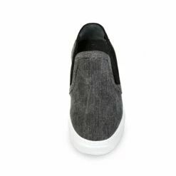 Black Sea - Elevator Slip-Ons In Leather/fabric Mix Up To 2.6 Inches -Deals Guidomaggi Store elevator shoes 2 45