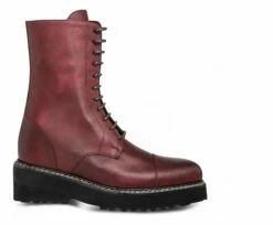 Varanasi - Elevator Boots In Leather/fabric Mix From 4 To 6 Inches -Deals Guidomaggi Store elevator shoes 321 4