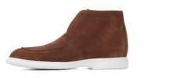 Bauxite - Elevator Ankle Boots In Suede Leather From 2.4 To 3.1 Inches -Deals Guidomaggi Store elevator shoes 338 6