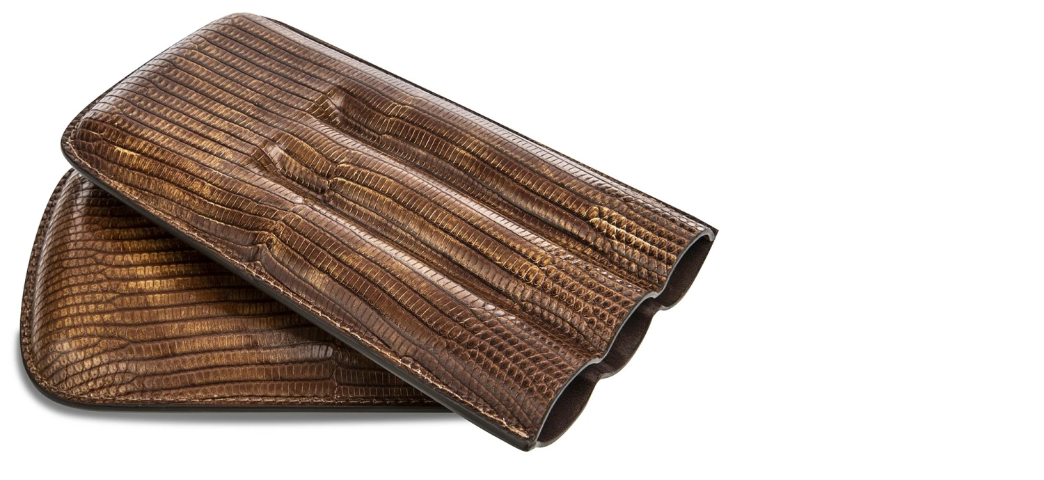 Elvis -Cigare Case In Teju Lizard Leather 5 Elvis -Cigare Case In Teju Lizard Leather - Image 3