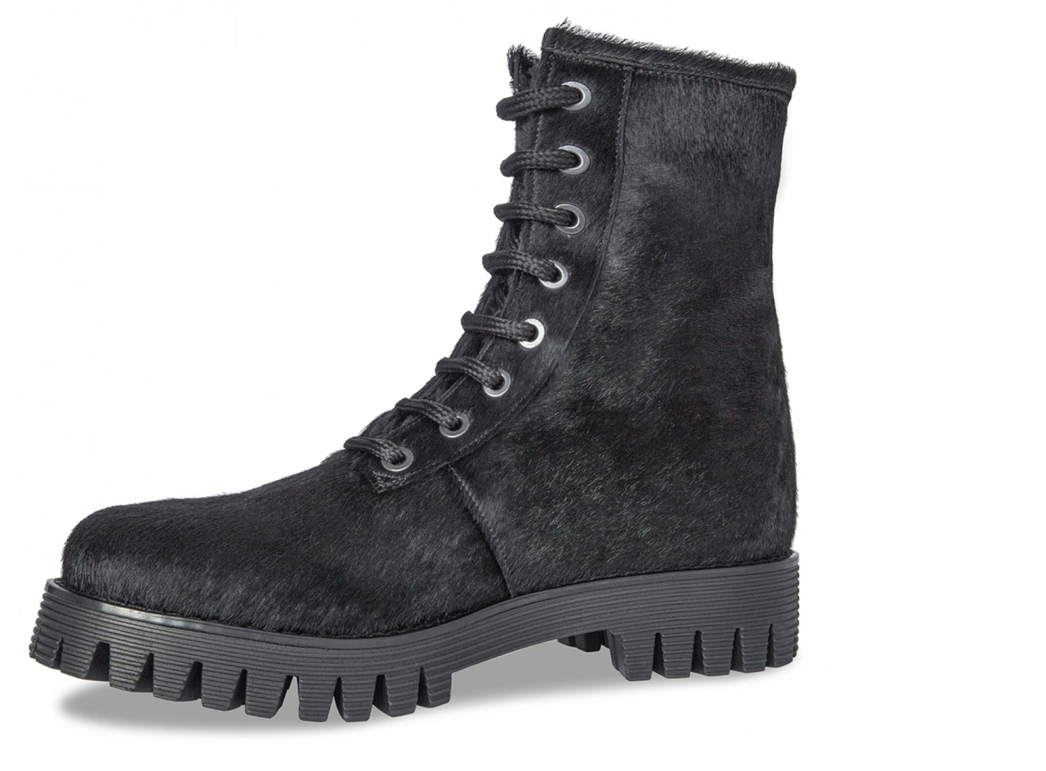 Black Snake - Elevator Boots In Pony Skin Leather From 2.4 To 4 Inches 4 Black Snake - Elevator Boots In Pony Skin Leather From 2.4 To 4 Inches - Image 2