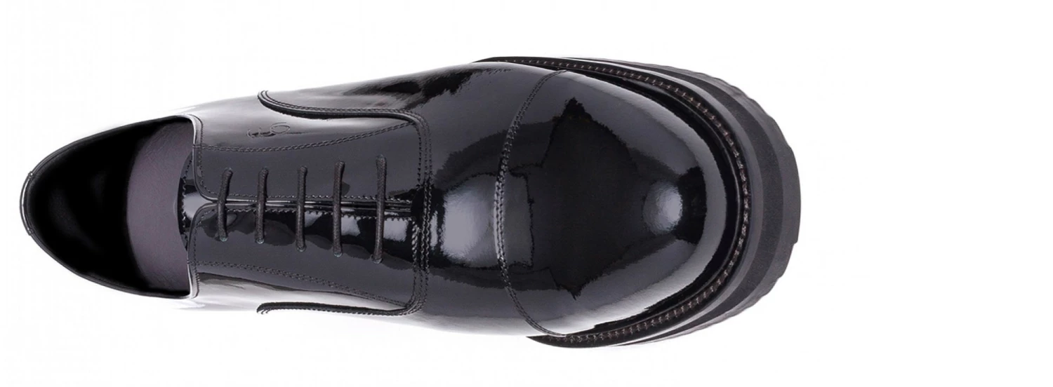 Trocadèro - Elevator Shoes In Varnish Leather From 2.4 To 3.1 Inches 6 Trocadèro - Elevator Shoes In Varnish Leather From 2.4 To 3.1 Inches - Image 4
