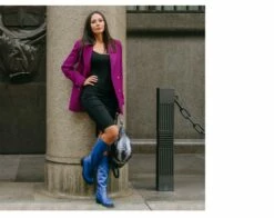 Jasmine Blue W - Elevator Boots In Full Grain Leather From 2.4 To 3.1 Inches -Deals Guidomaggi Store elevator shoes 6 3 7