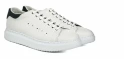 Silverstone - Elevator Sneakers In Mix Of Leathers From 2.4 To 3.1 Inches