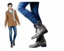 New York - Elevator Boots In Full Grain Leather From 2.4 To 4 Inches -Deals Guidomaggi Store elevator shoes for men 119