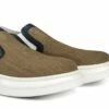 Oahu - Elevator Slip-Ons In Leather/fabric Mix Up To 2.4 Inches -Deals Guidomaggi Store elevator shoes for men 96