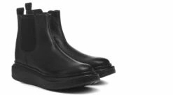 Norfolk - Elevator Sneakers In Full Grain Leather From 2.4 To 4 Inches