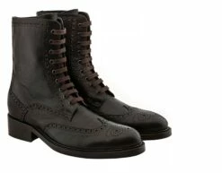 Ischia - Elevator Boots In Full Grain Leather From 2.4 To 3.1 Inches