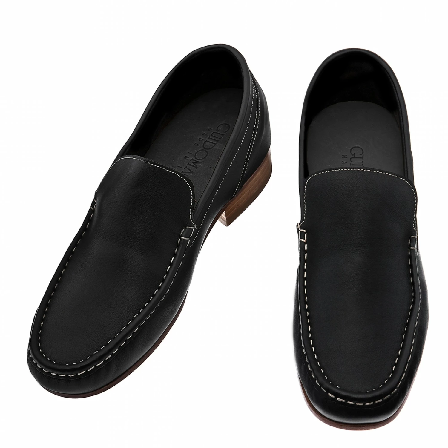 Montana - Elevator Loafers In Full Grain Leather Up To 2.6 Inches 7 Montana - Elevator Loafers In Full Grain Leather Up To 2.6 Inches - Image 5