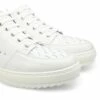CAP BLANC - Elevator Sneakers In Mix Of Leathers From 2.4 To 3.1 Inches -Deals Guidomaggi Store elevator sneaker white