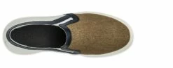 Oahu - Elevator Slip-Ons In Leather/fabric Mix Up To 2.4 Inches -Deals Guidomaggi Store elevator sneakers 104