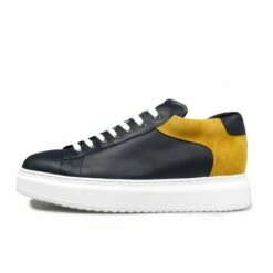 Las Palmas - Elevator Sneakers In Mix Of Leathers From 2.4 To 3.1 Inches 10 Las Palmas - Elevator Sneakers In Mix Of Leathers From 2.4 To 3.1 Inches -Deals Guidomaggi Store elevator sneakers 10 2