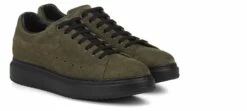 Sherborn - Elevator Sneakers In Suede Leather From 2.4 To 3.1 Inches