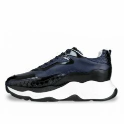 Giant Viper - Elevator Sneakers In Mix Of Leathers From 2.4 To 4.3 Inches -Deals Guidomaggi Store elevator sneakers 19 1
