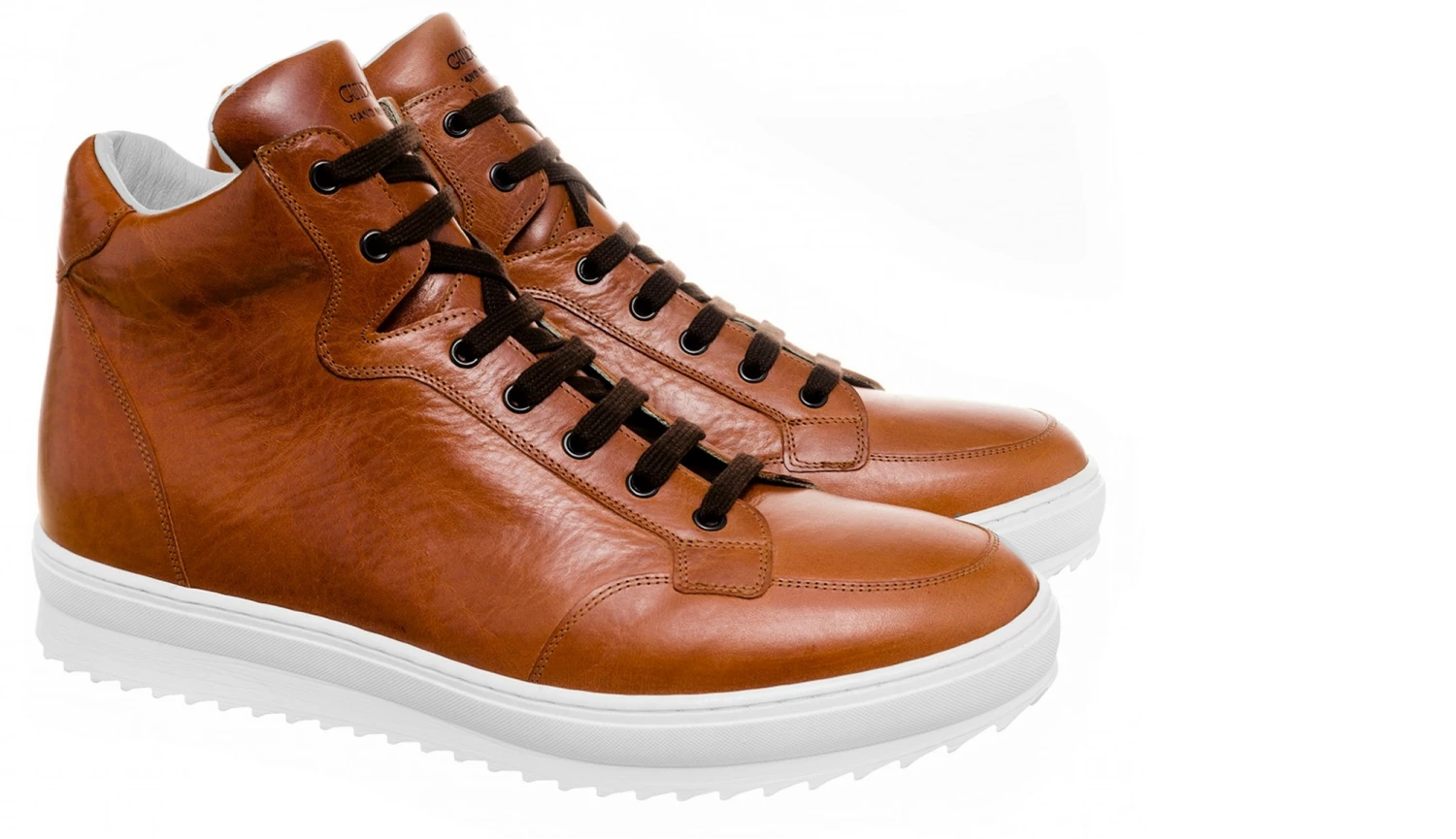 Worth Avenue - Elevator Sneakers In Leather Plus From 2.4 To 4 Inches 3 Worth Avenue - Elevator Sneakers In Leather Plus From 2.4 To 4 Inches