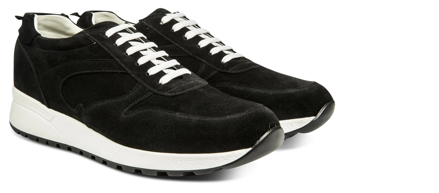 Cincinnati - Elevator Sneakers In Suede Leather From 2.4 To 3.1 Inches 5 Cincinnati - Elevator Sneakers In Suede Leather From 2.4 To 3.1 Inches - Image 3
