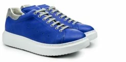 Calafate - Elevator Sneakers In Full Grain Leather From 2.4 To 3.1 Inches